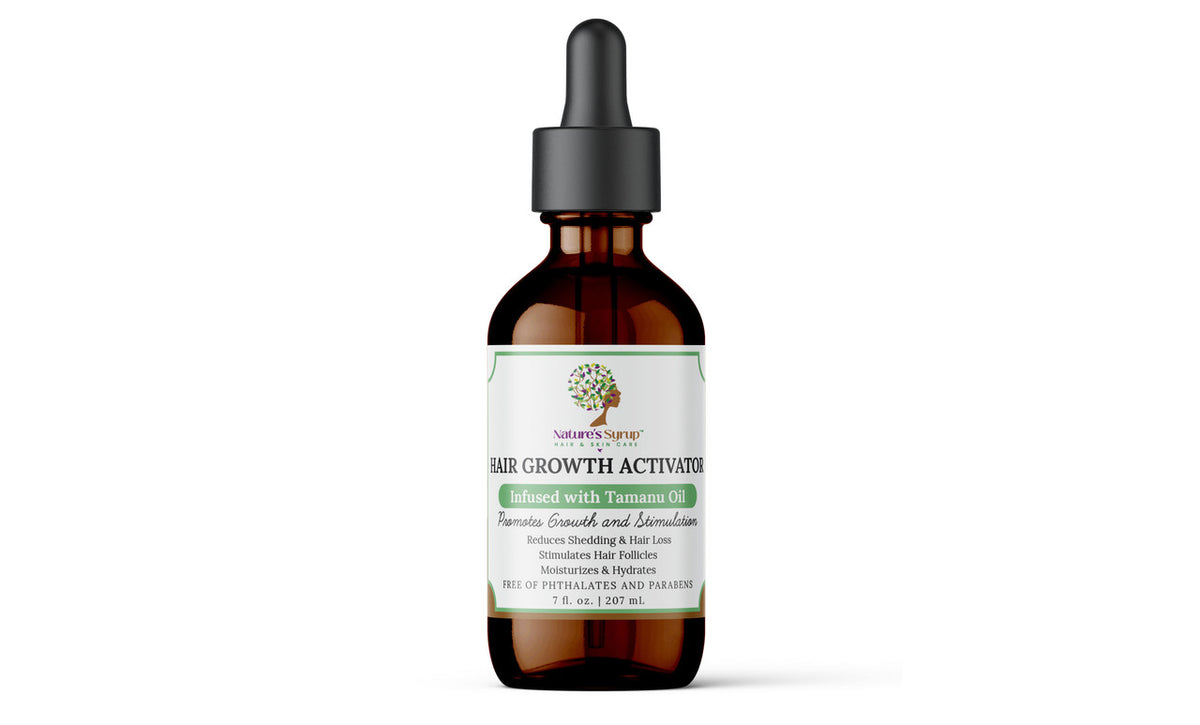 Hair Growth Activator Infused with Tamanu Oil 7 fl. oz. – Nature's Syrup