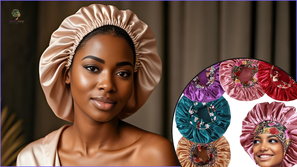 Bonnet protects hair from breakage and dryness