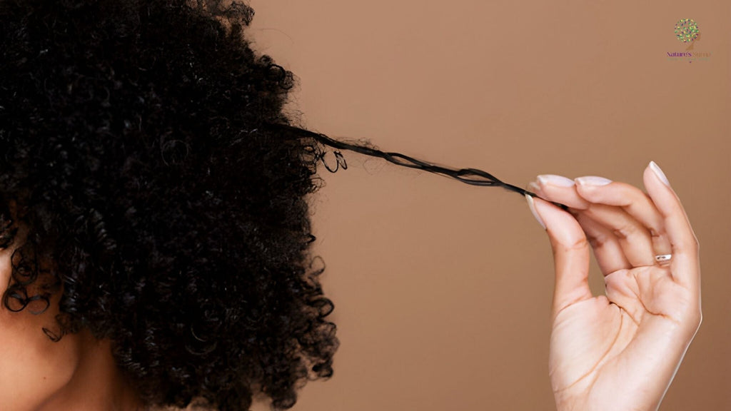 Nature’s Syrup holiday hair care products with shea butter and oils for healthy, moisturized curls