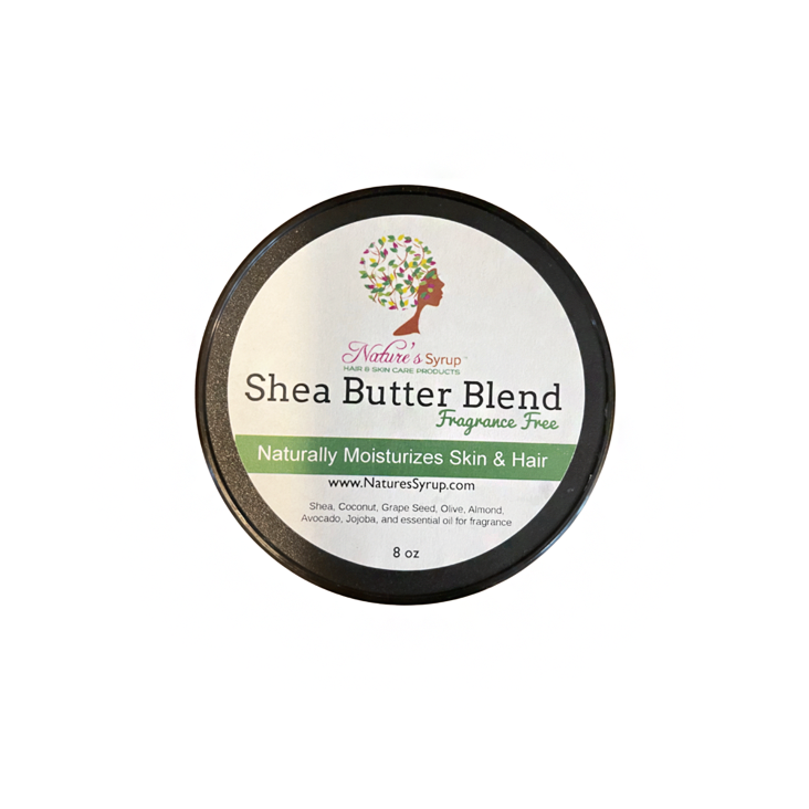 Fragrance Free - Luxurious Whipped UNSCENTED Shea Butter Blend * 8 Oz